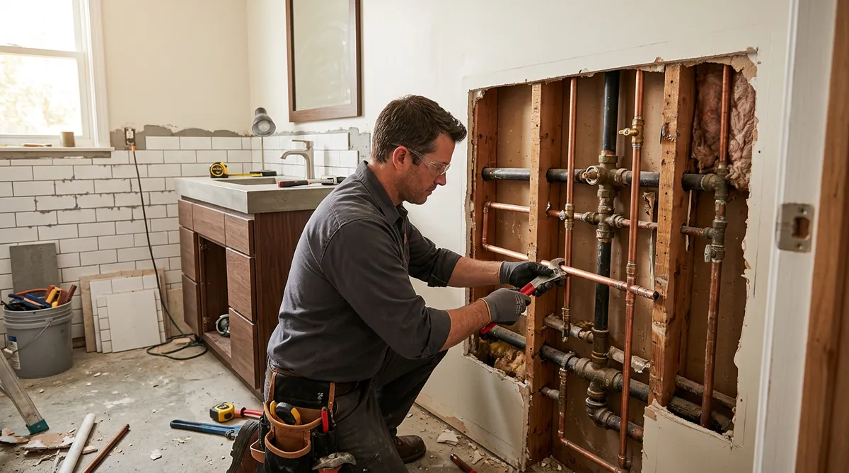 What a Bathroom Remodel Really Costs — and the Hidden Plumbing Surprises Behind the Walls