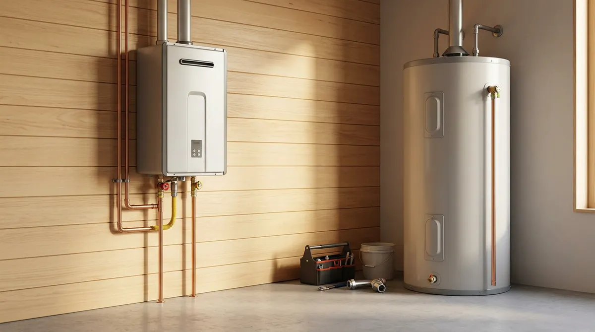 Tankless vs. Traditional Water Heaters: The Real Cost Math, Sizing Traps, and Maintenance Reality
