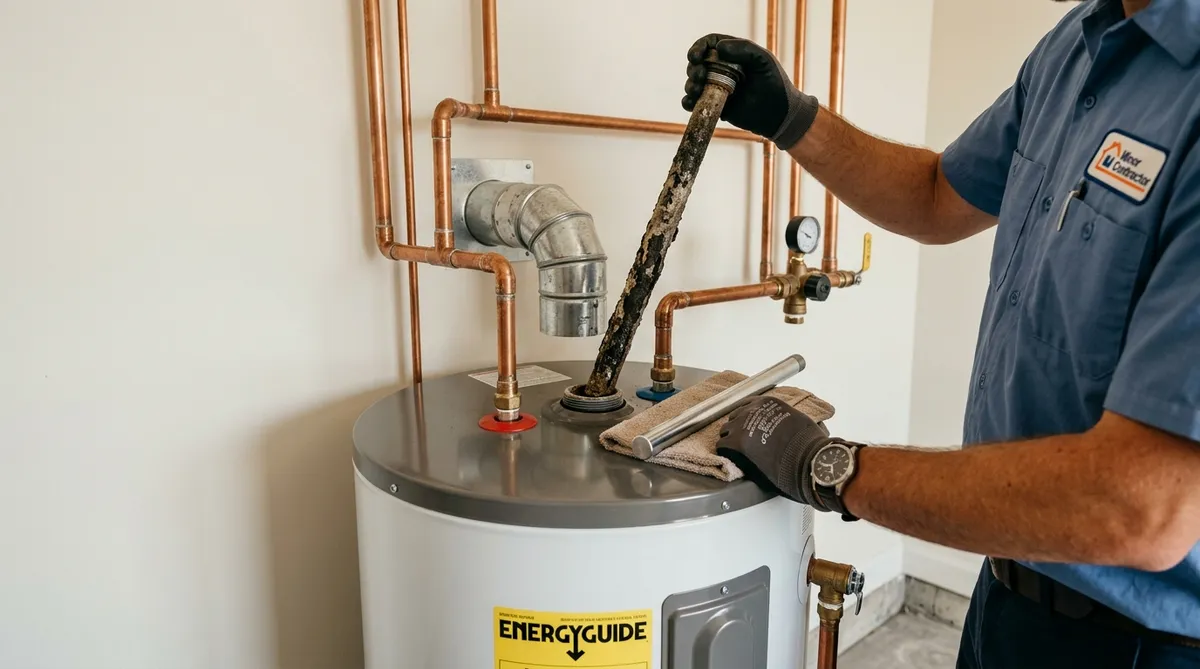 Why Does My Water Heater Smell Like Rotten Eggs? The Anode Rod and Bacteria Explained
