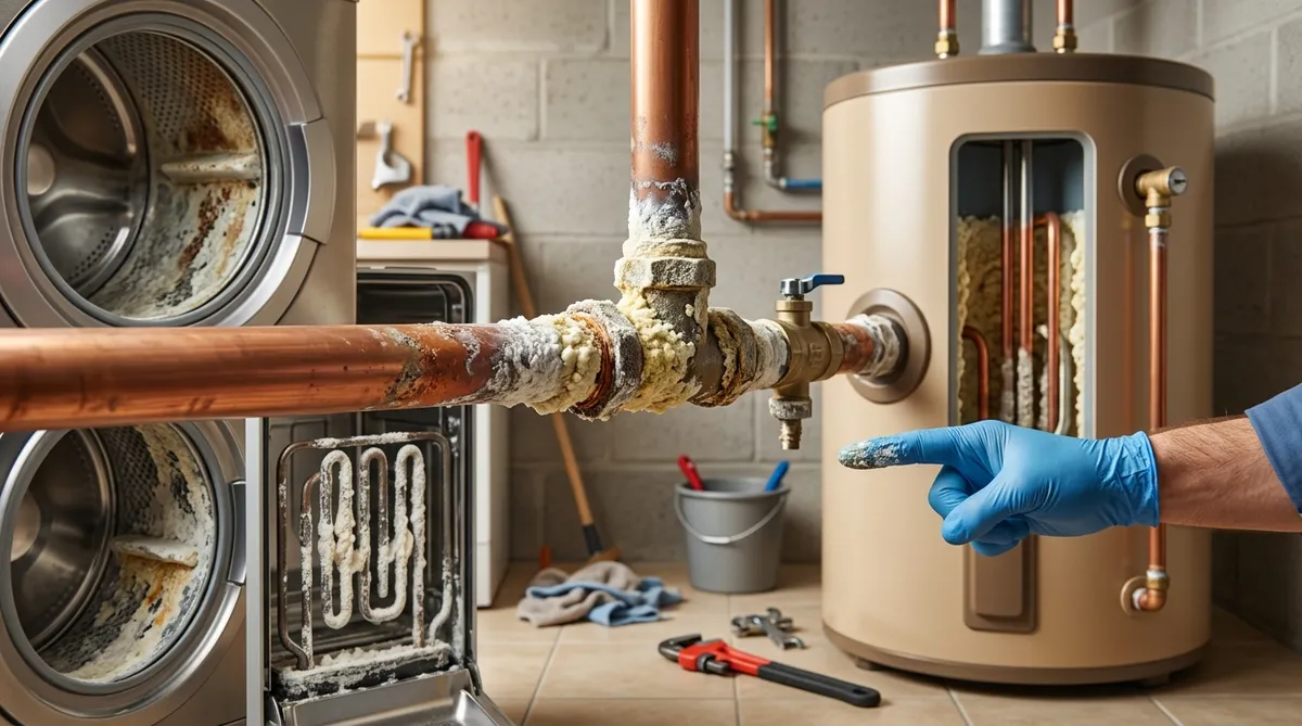 Hard Water Havoc: How Mineral Buildup Wrecks Your Pipes, Appliances, and Water Heater