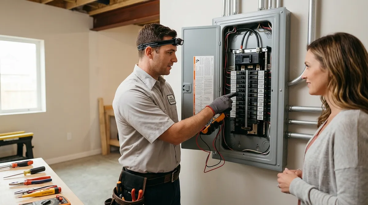 How Your Home's Electrical Panel Works (In Plain English)