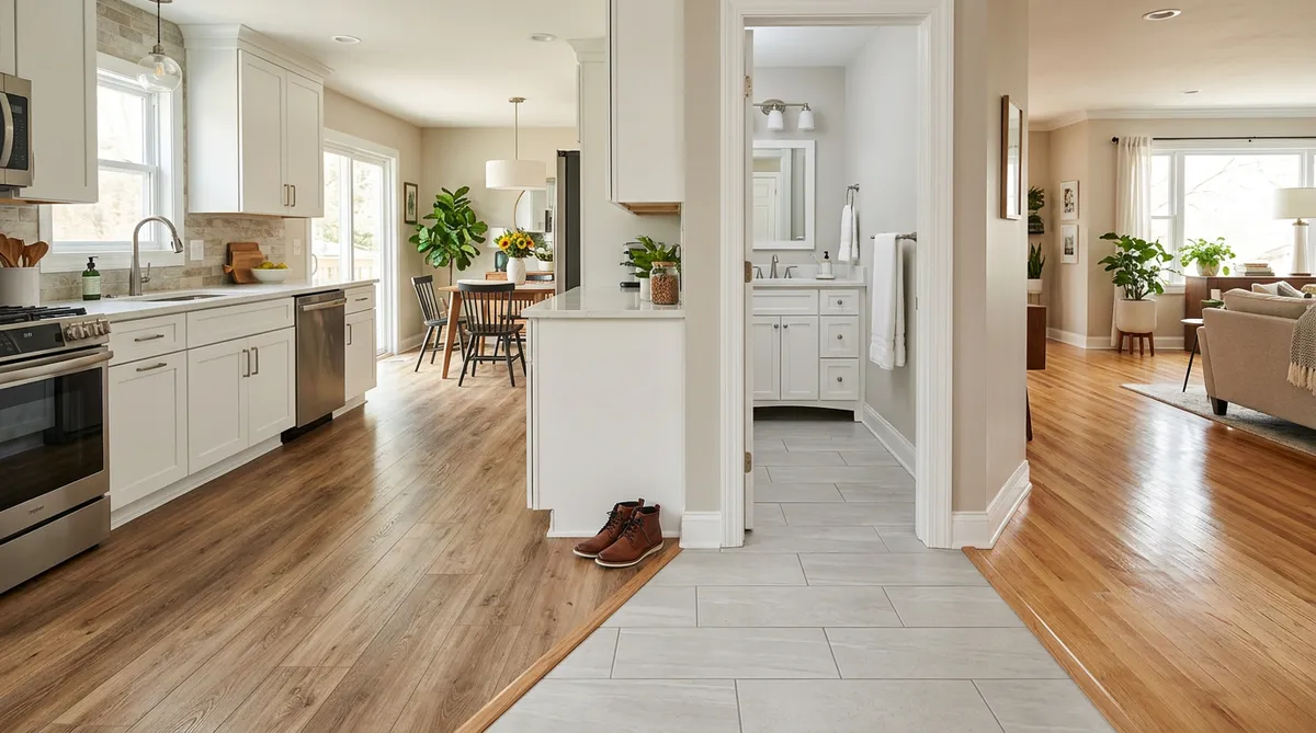 LVP, Tile, or Refinish? Choosing the Right Floor for Kitchens, Baths, and High-Traffic Rooms